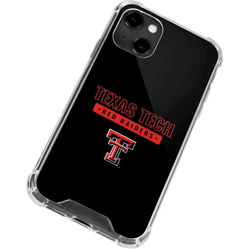 Texas Tech University TT Red Raiders iPhone 14 Clear Case